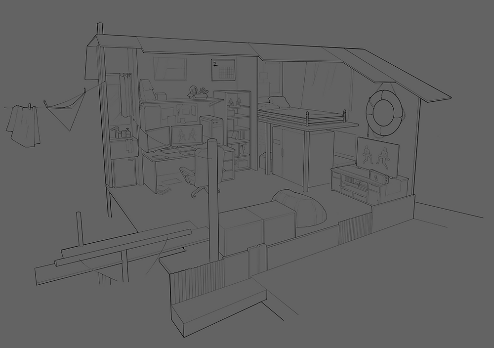 Lighting #1 表面の向き