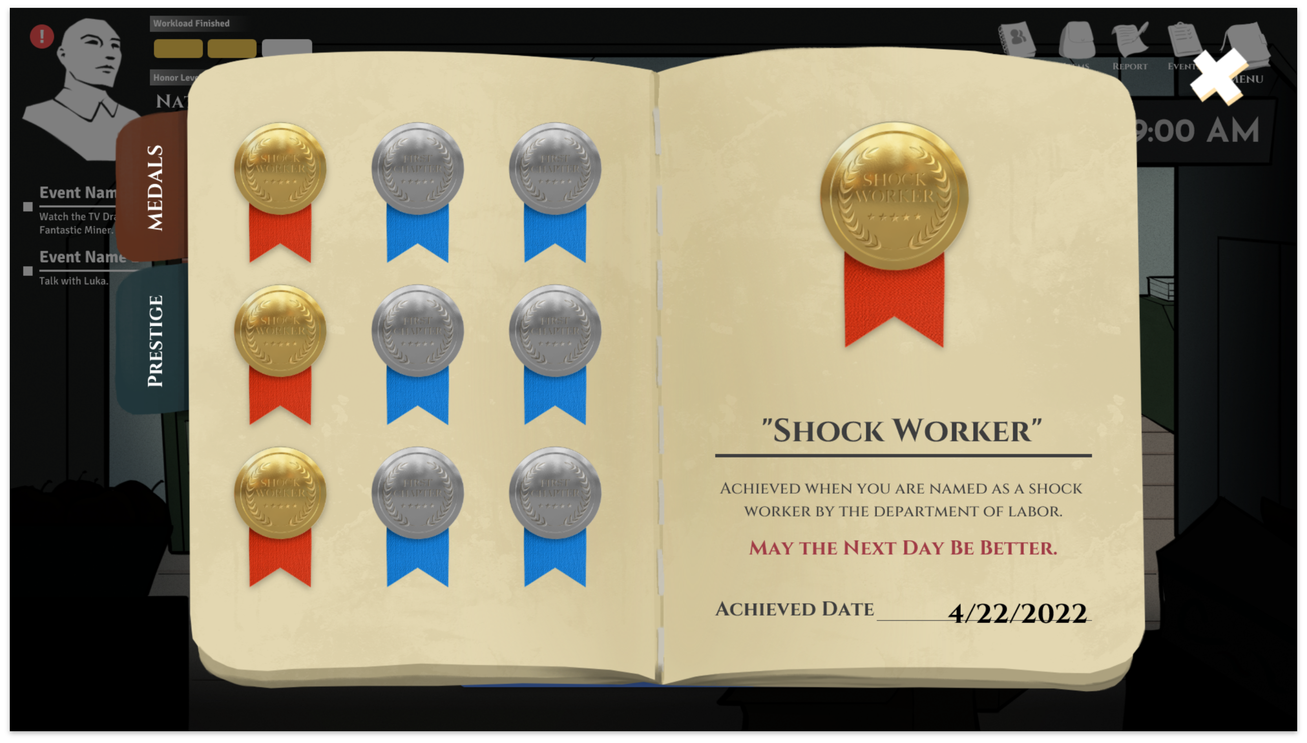 Menu Medals Refined 4